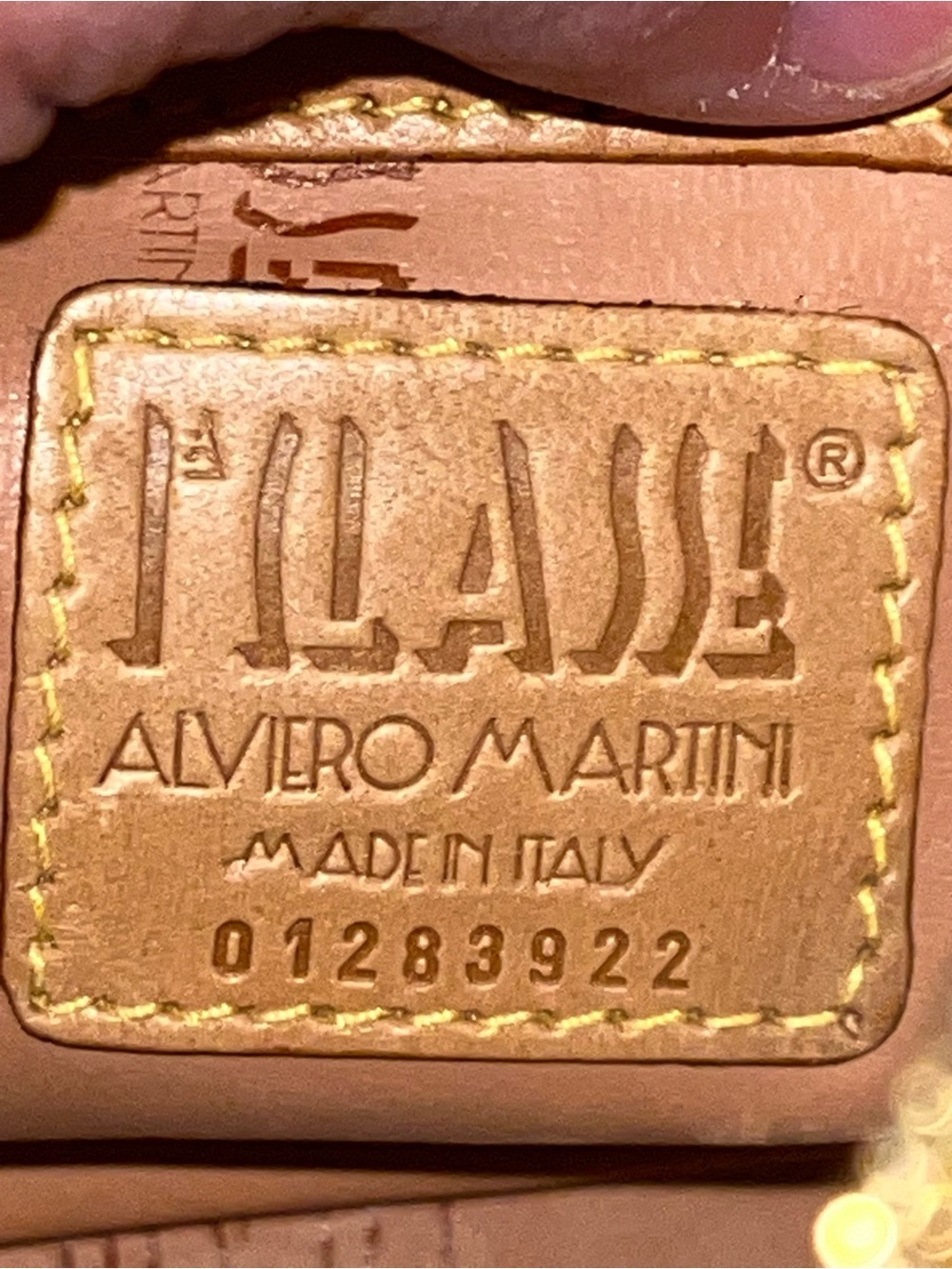 NWT Alviero Martini 1st Classe Flap Over Borsa Tracolla Front Pouch Crossbody - Picture 7 of 11